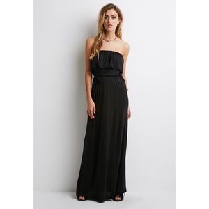 (SOLD) NWOT f21 contemporary flounce maxi dress